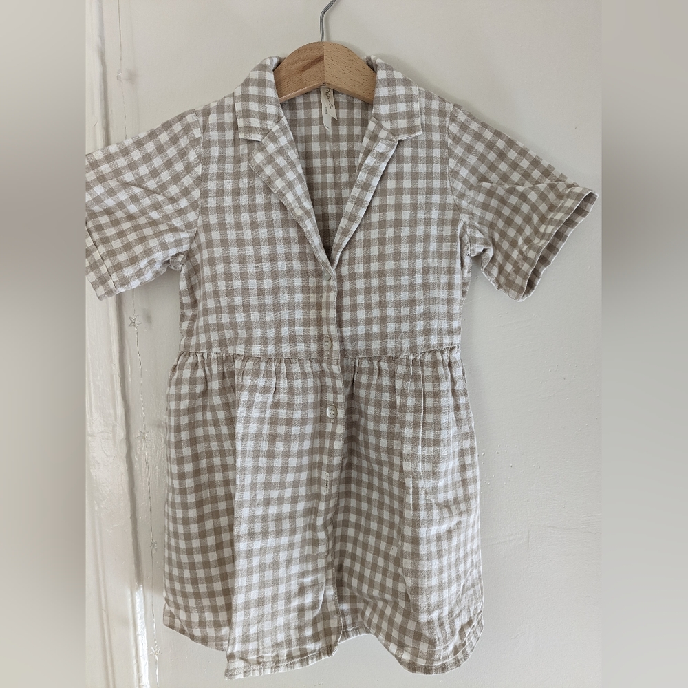 Rylee and Cru Gingham Children's Dress